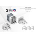 ŁADOWARKA SIECIOWA MULTIPLUG EU/UK/US 38W PD QC3.0