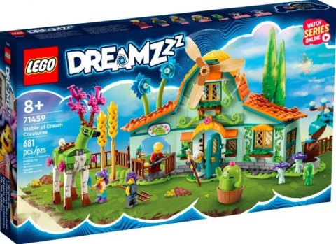 KLOCKI LEGO DREAMZZZ 71459 STAJNIA FANTASTYCZNYCH STWORZEŃ