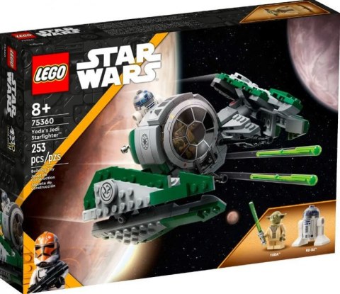 KLOCKI LEGO STAR WARS 75360 JEDI STARFIGHTER YODY