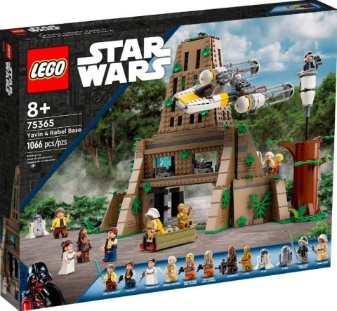 KLOCKI LEGO STAR WARS 75365 BAZA REBELIANTÓW NA YAVIN 4