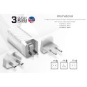 ŁADOWARKA SIECIOWA MULTIPLUG EU UK US  USB-C USB-A