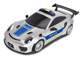 POJAZD AUTO SPORTOWE MAJORETTE PORSCHE 911 GT 3 RS POLICJA KONTENER