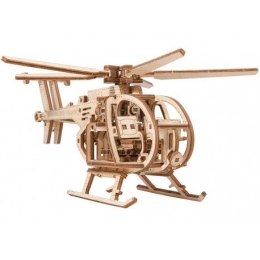 Drewniane puzzle mechaniczne 3d wooden.city - helikopter
