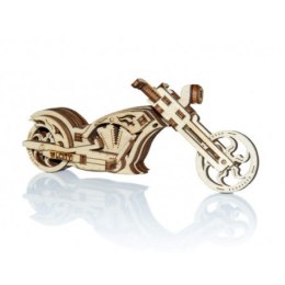 Drewniane puzzle mechaniczne 3d wooden.city - mini chopper