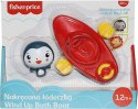 ZABAWKA SENSORYCZNA DO KĄPIELI WANNY ŁÓDECZKA PINGWIN FISHER PRICE