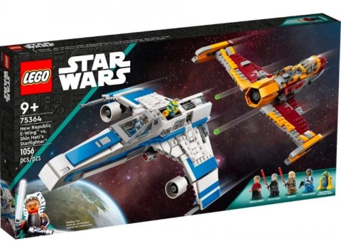 KLOCKI LEGO STAR WARS 75364 E-WING NOWEJ REPUBLIKI MYŚLIWIEC SHIN HATI