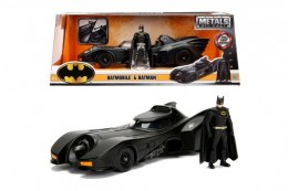 SAMOCHÓD BATMAN 1989 BATMOBILE Z FIGURKĄ SIMBA