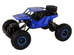 AUTO TERENOWE MONSTER TRUCK RC ZDALNIE STEROWANE 1:16 NIEBIESKIE