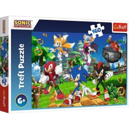 Puzzle 160 elementów Sonic i przyjaciele