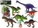 ZESTAW FIGURKI DINOZAURY 6 SZTUK KOLOROWE