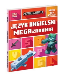 Książeczka Minecraft. Język angielski. Megazadania 10+