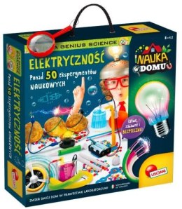 ZESTAW EDUKACYJNY NAUKOWY I'M A GENIUS - ELEKTRYCZNOŚĆ