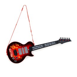 GITARA ROCKOWA DLA DZIECI Z NAUKĄ GRY NA GITARZE PODCZERWIEŃ MELODIE