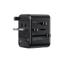 ŁADOWARKA / ADAPTER PODRÓŻNY EU / UK / US / AU + 3X USB-C & 2X USB-A 30W