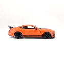Model kompozytowy 2020 Mustang Shelby GT500 pomarańczowy 1:24