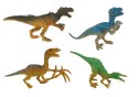 ZESTAW FIGURKI DINOZAURY 8 SZTUK KOLOROWE