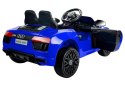 ELEKTRYCZNE AUTO NA AKUMULATOR AUDI R8 SPYDER NIEBIESKIE