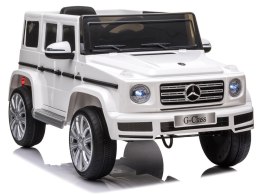 Samochód na akumulator Mercedes G500 biały