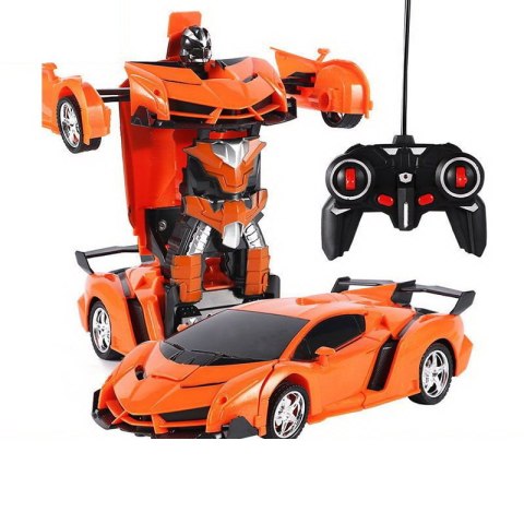 AUTO ROBOT TRANSFORMERS ZDALNIE STEROWANY 2W1 PILOT RC Z DŹWIĘKIEM