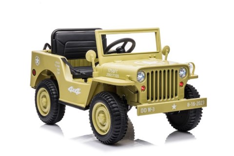 POJAZD DLA DZIECI AUTO NA AKUMULATOR TERENOWE JH-103 4X4 KHAKI