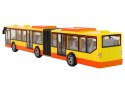 Autobus Zdalnie Sterowany Pomarańczowy Świeci 44 cm