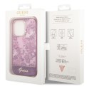 CASE ETUI NA IPHONE 14 PRO MAX GUESS PORCELAIN COLLECTION FUKSJA