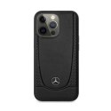 Mercedes Leather Urban Line - Etui iPhone 15 Pro (czarny)