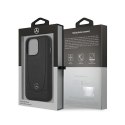 Mercedes Leather Urban Line - Etui iPhone 15 Pro (czarny)