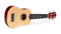 DREWNIANA GITARA UKULELE DLA DZIECI 4 STRUNY NYLONOWE ECOTOYS