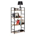 DREWNIANY REGAŁ INDUSTRIALNY SZAFKA 4 PÓŁKI SZEROKI 113x58,5 cm LOFT