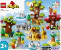 KLOCKI LEGO DUPLO 10975 DZIKIE ZWIERZĘTA ŚWIATA