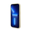 Guess Saffiano MagSafe - Etui iPhone 15 Pro (złoty)