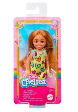 Lalka Barbie Chelsea Sukienka w serca