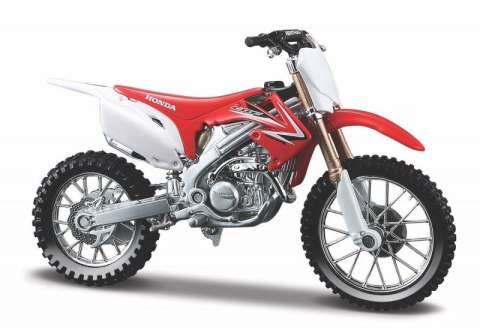 Model Motocykl Honda CRF 450R z podstawką 1/18