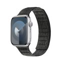 PASEK MAGNETYCZNY DO APPLE WATCH 42/44/45/49 MM CZARNY MELANŻ CRONG