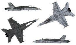 Model plastikowy F/A-18 C/D Wild Weasel