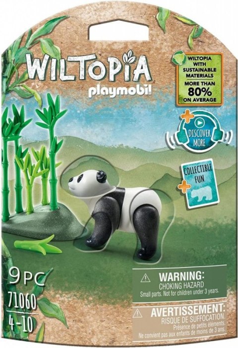 ZESTAW FIGUREK PLAYMOBIL WILTOPIA 71060 PANDA