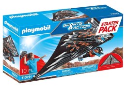 ZESTAW PLAYMOBIL KLOCKI SPORTS & ACTION 71079 PAKIET STARTOWY SZYBOWIEC