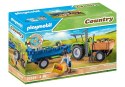 ZESTAW FIGUREK PLAYMOBIL COUNTRY 71249 TRAKTOR Z PRZYCZEPĄ