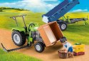 ZESTAW FIGUREK PLAYMOBIL COUNTRY 71249 TRAKTOR Z PRZYCZEPĄ