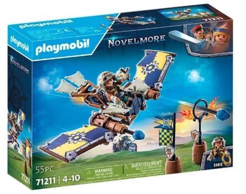 ZESTAW Z FIGURKAMI PLAYMOBIL NOVELMORE 71211 NOVELMORE - SZYBOWIEC DARIO