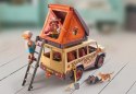 ZESTAW Z FIGURKAMI PLAYMOBIL WILTOPIA Z SAMOCHODEM TERENOWYM WŚRÓD LWÓW