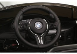 ELEKTRYCZNE AUTO NA AKUMULATOR BMW X6 CZARNE SKÓRA EVA
