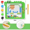 TABLICA MAGNETYCZNA DLA DZIECI MONTESSORI MAGPAD DINOZAUR WOOPIE