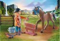 ZESTAW Z FIGURKAMI PLAYMOBIL HORSES 71357 KOWAL BEN I ACHILLES