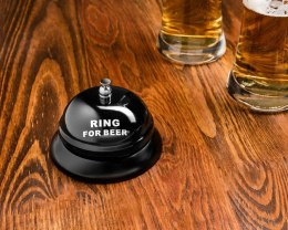 METALOWY DZWONEK BIURKOWY RING FOR BEER NA PIWO ZABAWNY GADŻET