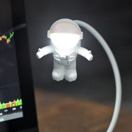 STYLOWA LAMPKA NOCNA NA USB LATAJĄCY ASTRONAUTA