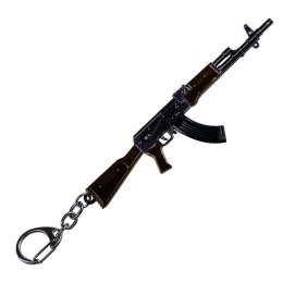 MILITARNY BRELOK DO KLUCZY KARABIN AK47 CZARNY