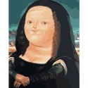 GRUBA MONA LISA ZESTAW KREATYWNY DO MALOWANIA PO CYFERKACH PĘDZLE FARBY