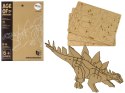 PRZESTRZENNE DREWNIANE PUZZLE 3D 41 ELEMENTÓW - STEGOZAUR DINOZAUR